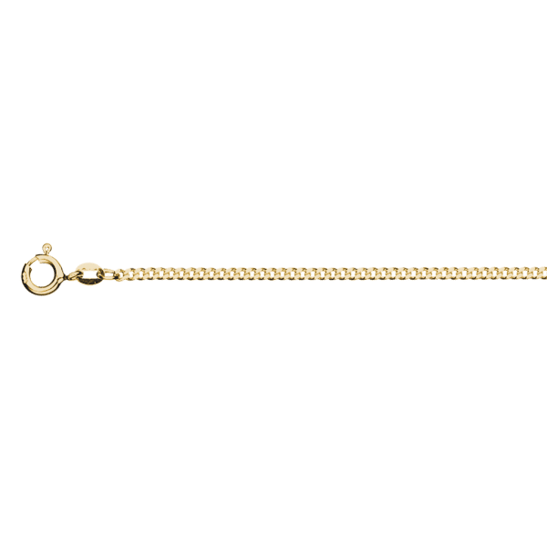Panser 14 Karat Guld Halskæde fra Scrouples 43055,45