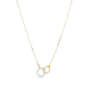 Jane Kønig Anchordia 18 kt. guld halskæde med perle lås