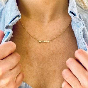 Mama - halskæde i guld - MotherLove - Jewelry - Buump