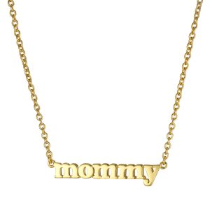 MotherLove Mommy-halskæde i guld