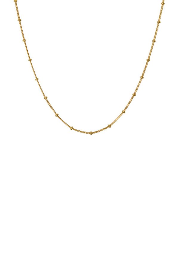 Maanesten - Halskæde - Nala Choker Necklace - Guld