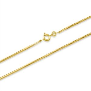 Venezia halskæde i 14 kt. Guld - 1,4 mm & 55 cm.