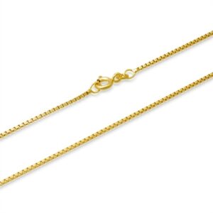 Venezia halskæde i 8 kt. Guld - 1,15 mm og 70 cm