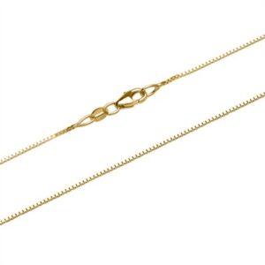 Venezia halskæde i 9 kt. Guld - 0,71 mm og 40 cm
